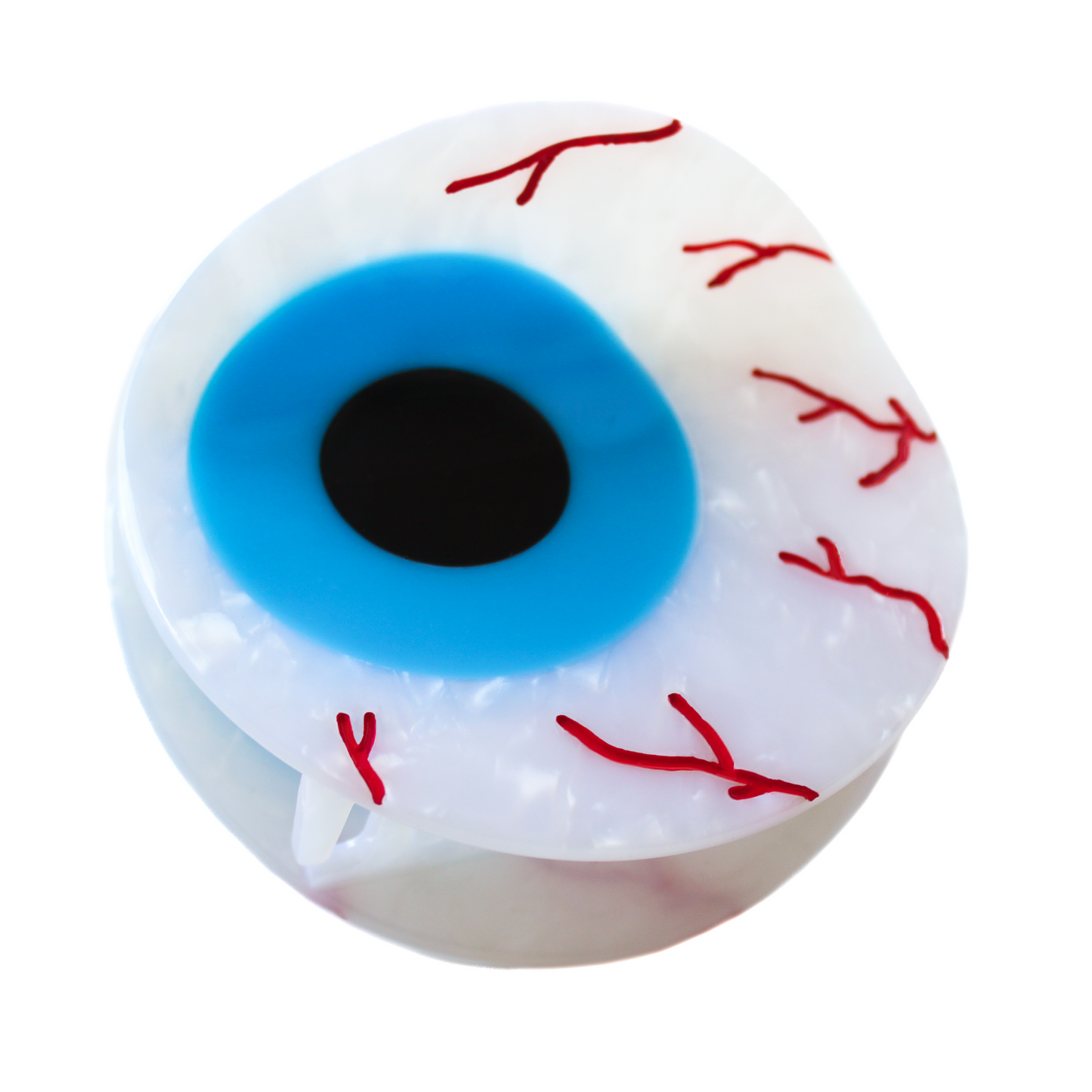 Blue Eyeball Hair Claw