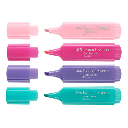 Highlighters, Pastel - Wallet of 4
