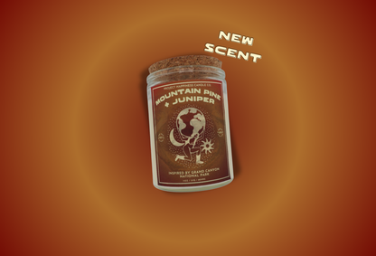 Mountain Pine and Juniper Soy Candle - Grand Canyon 11oz