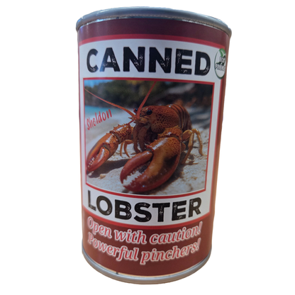 Sheldon the Canned Lobster