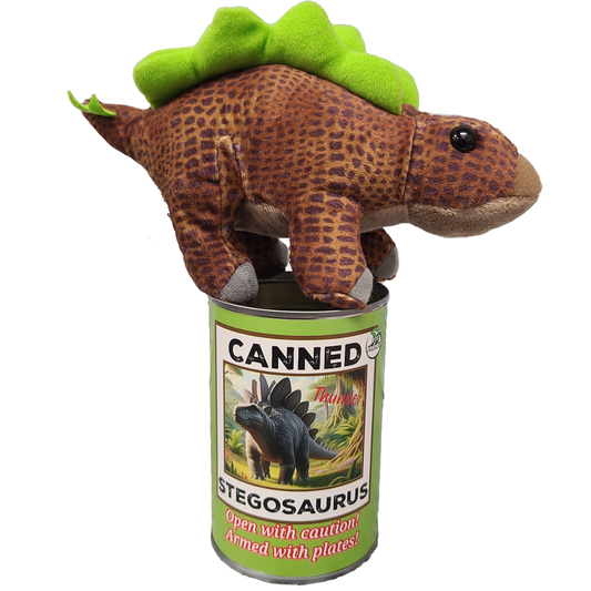 Thunder the Canned Stegosaurus