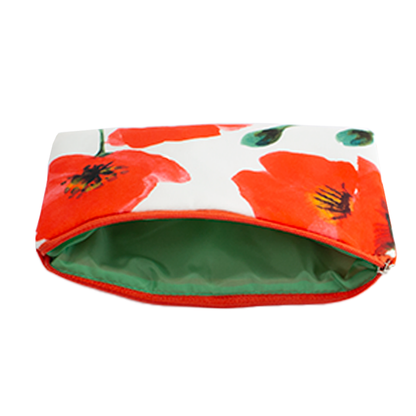 Pouch, Poppies aquarel