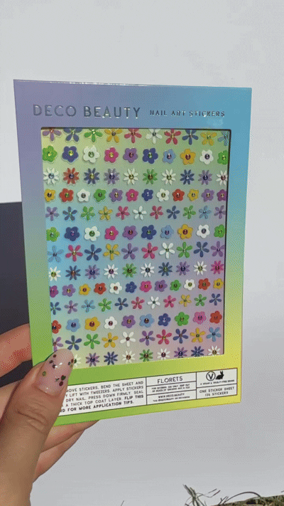Nail Art Stickers - FLORETS