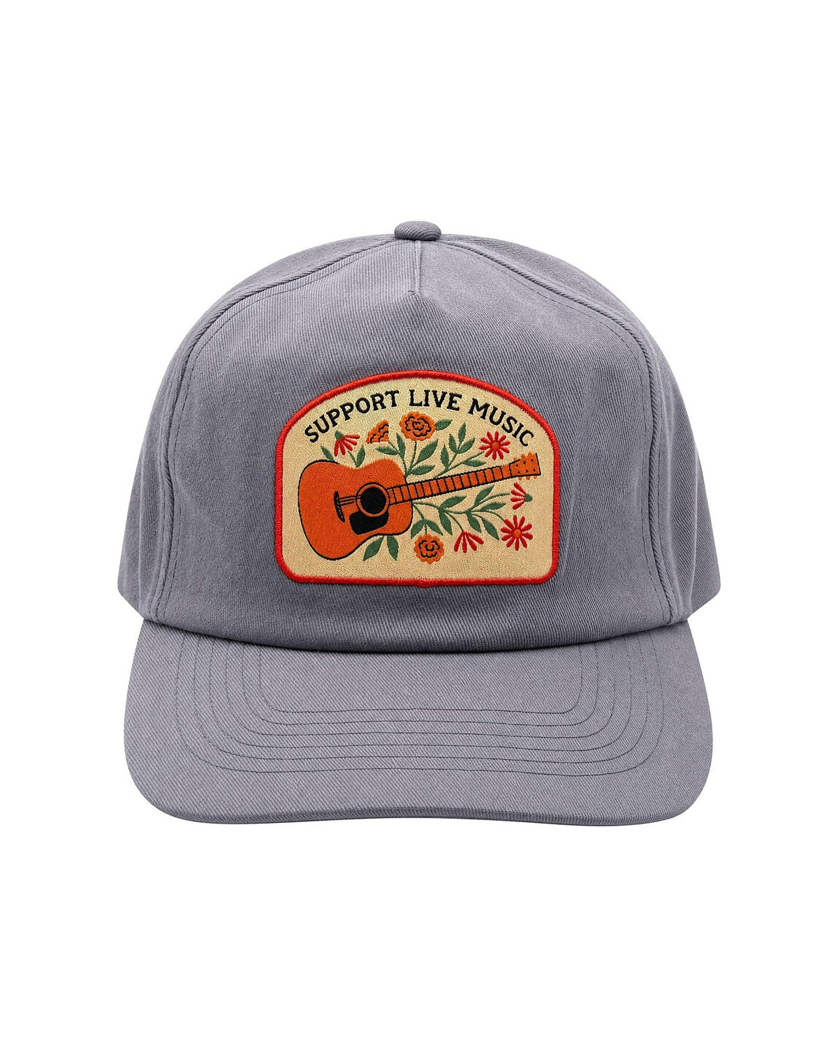 Cotton 5-Panel Hat | Support Live Music