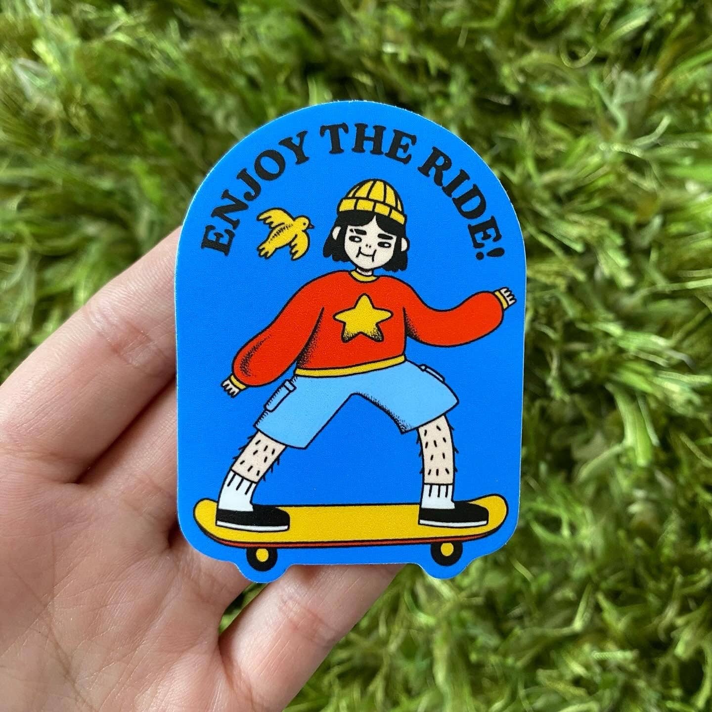 Enjoy The Ride Sticker