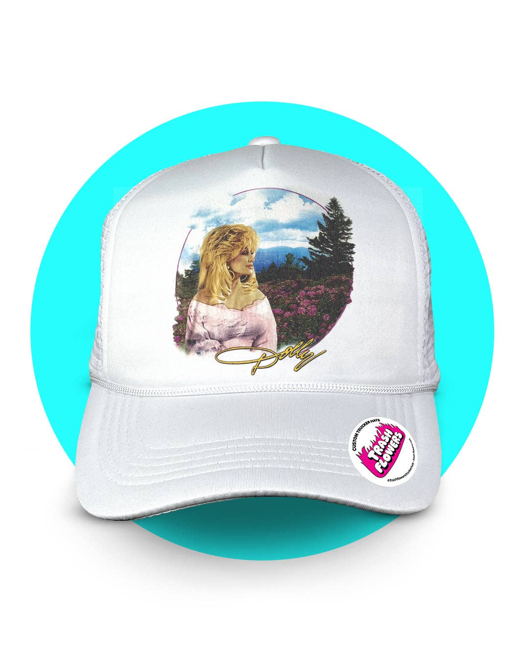 90s Dolly in The Wild Trucker Hat