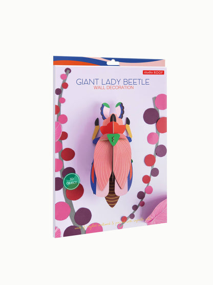3D Wall Art - Insect - Giant Lady Beetle