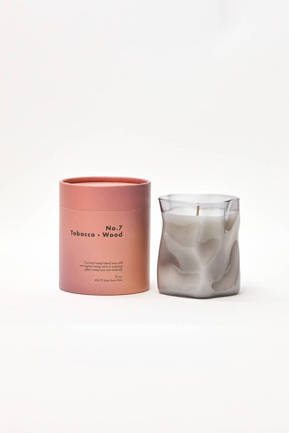 12oz. No. 7 Tobacco + Wood Candle