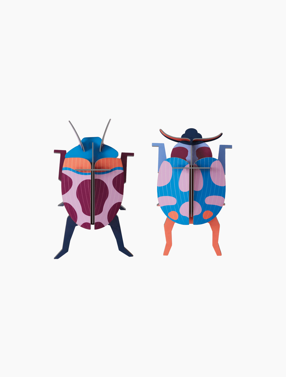 3D Wall Art - Insect - Coccinelle Couple