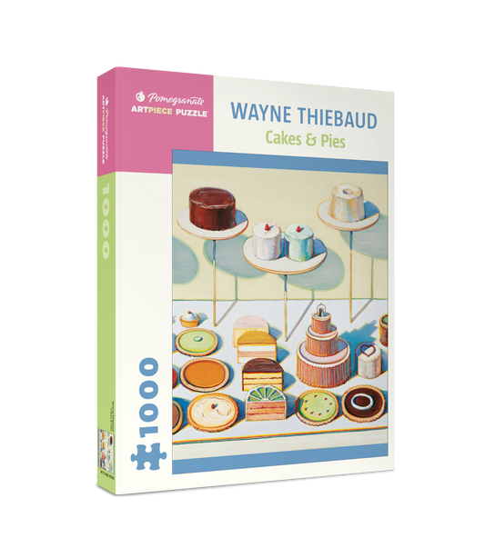 Wayne Thiebaud: Cakes & Pies 1000-piece Jigsaw Puzzle