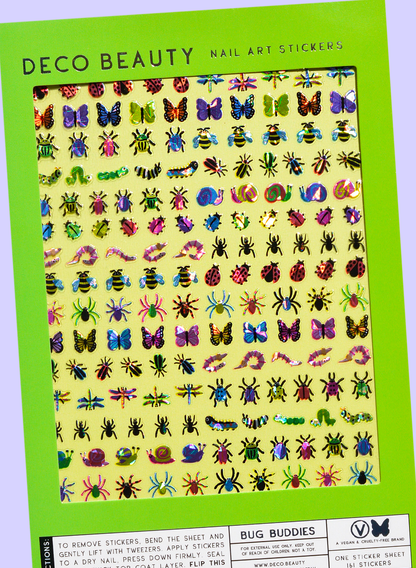 Nail Art Stickers - BUG BUDDIES