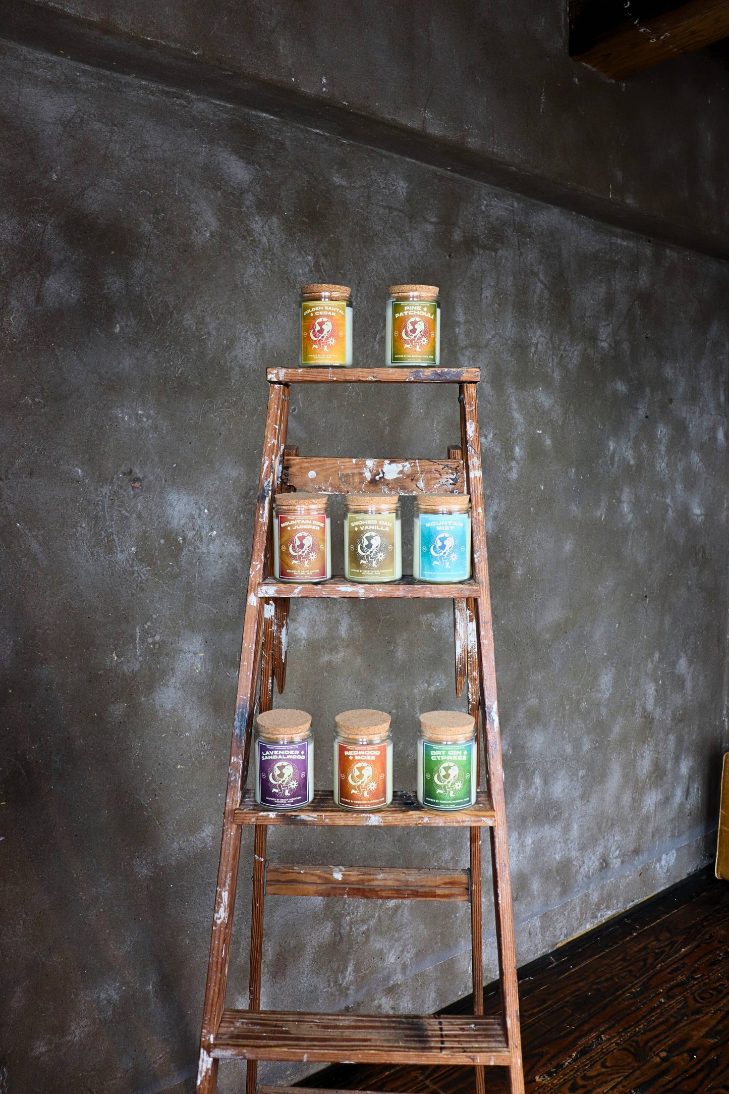 Smoked Oak and Vanilla Soy Candle - Great Smoky Mountain 11oz