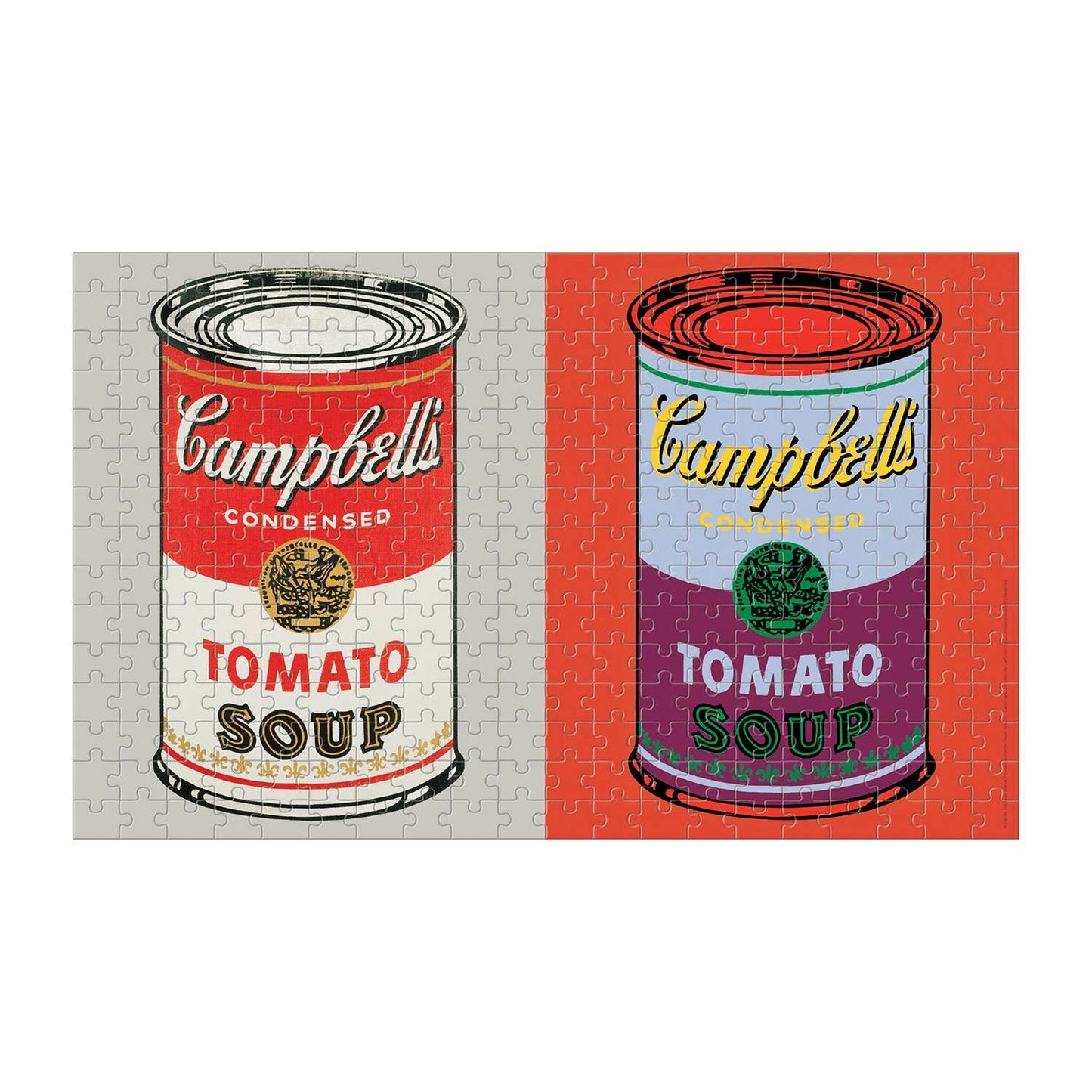 Andy Warhol Soup Cans Puzzle