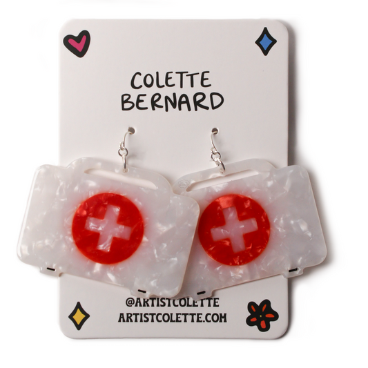 First Aid Kit Earrings