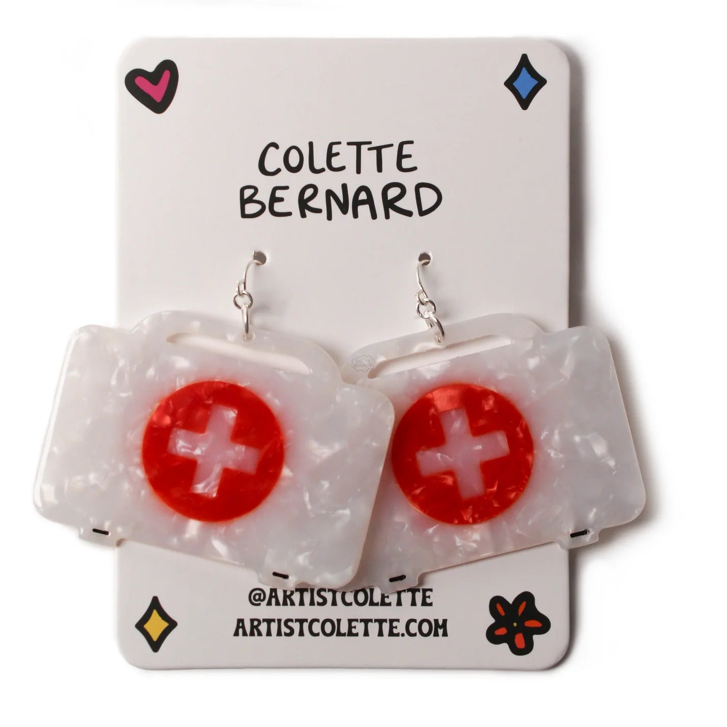 First Aid Kit Earrings