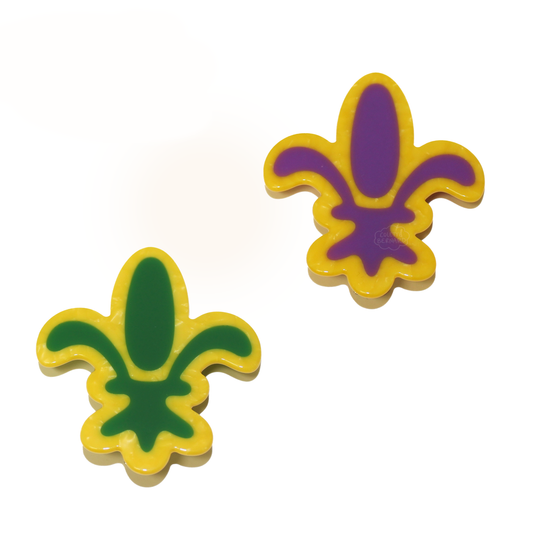 Mardi Gras Fleur De Lis Clips