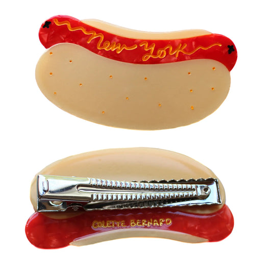 Hot Dog Hair Clip