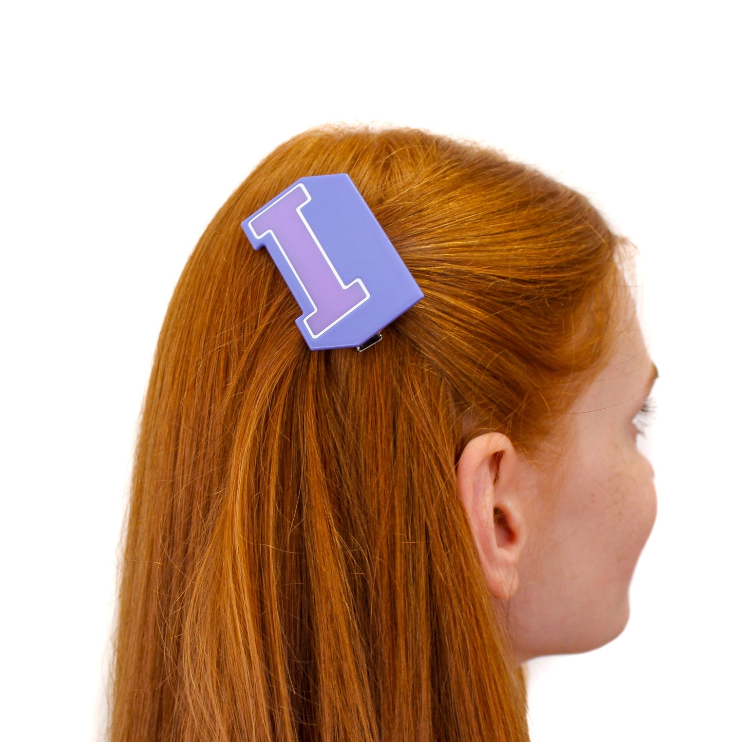 Letter I Hair Clip