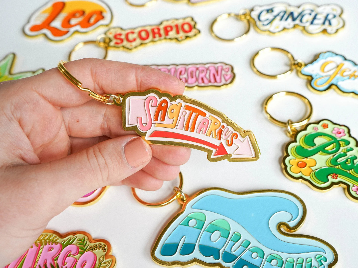 Zodiac Keychains