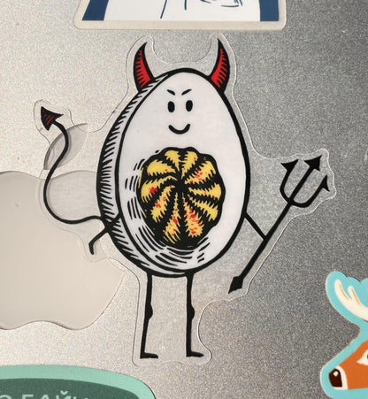 Deviled Egg Sticker