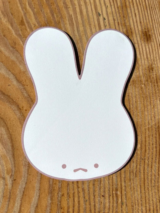 Funny Bunny Memo Pad