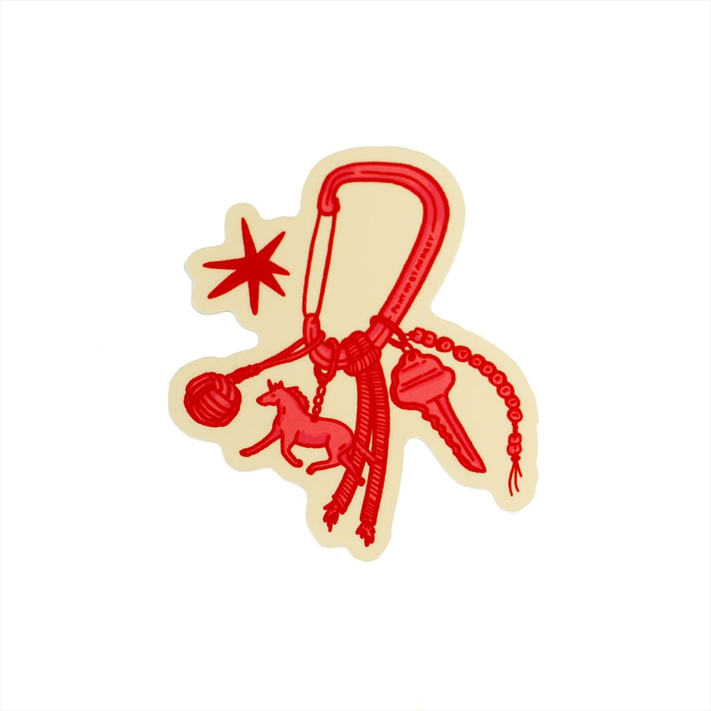 Pony Keys Sticker