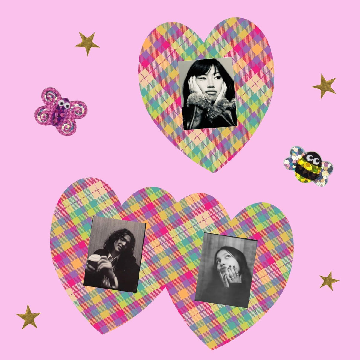 TARTAN HEART Magnet Frame