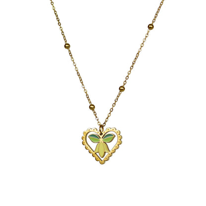 Scalloped Tulip Necklace