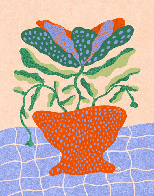 Spotted Bloom Print
