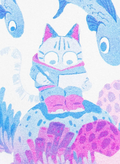 UNDERWATER Riso Print