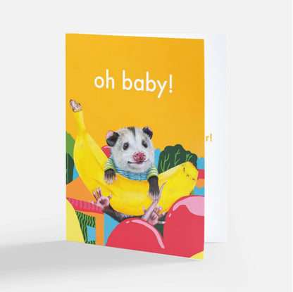 Baby B "Congrats on the New Critter" Card