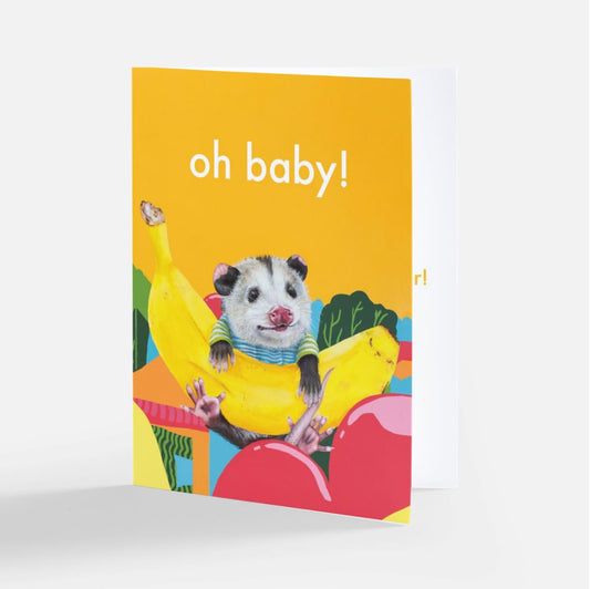 Baby B "Congrats on the New Critter" Card