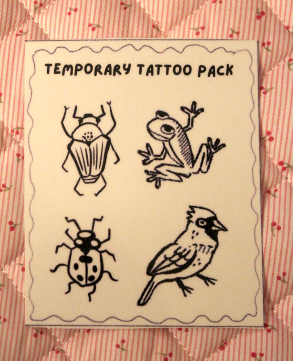 Critter Temporary Tattoos