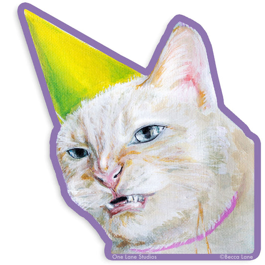 Party Pooper Sticker