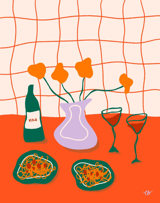 Dinner for Two Print