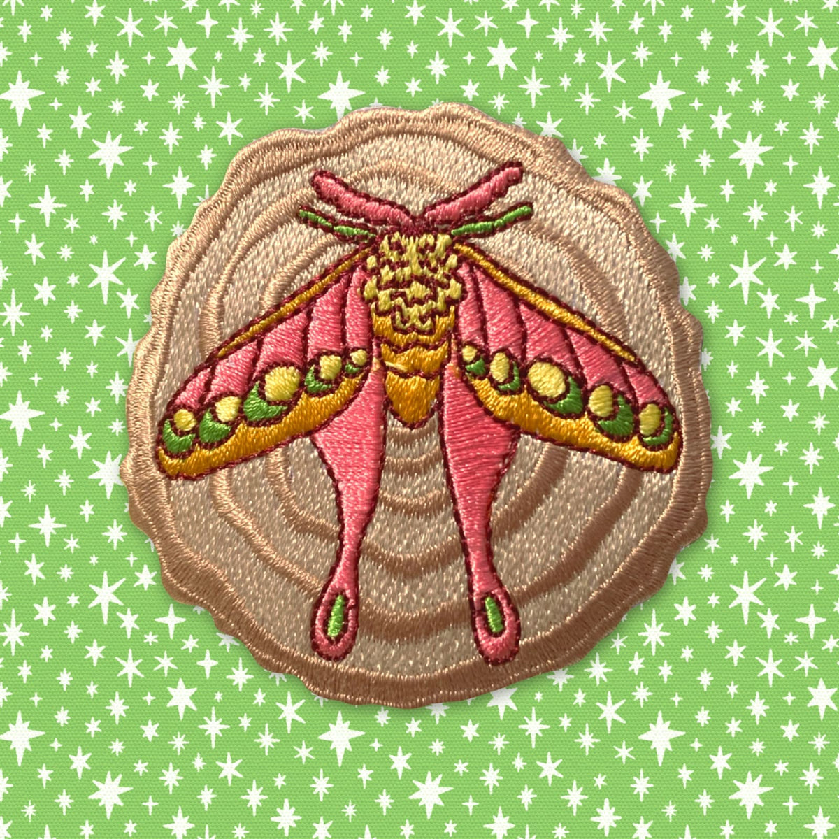 Moth Iron-On Patch