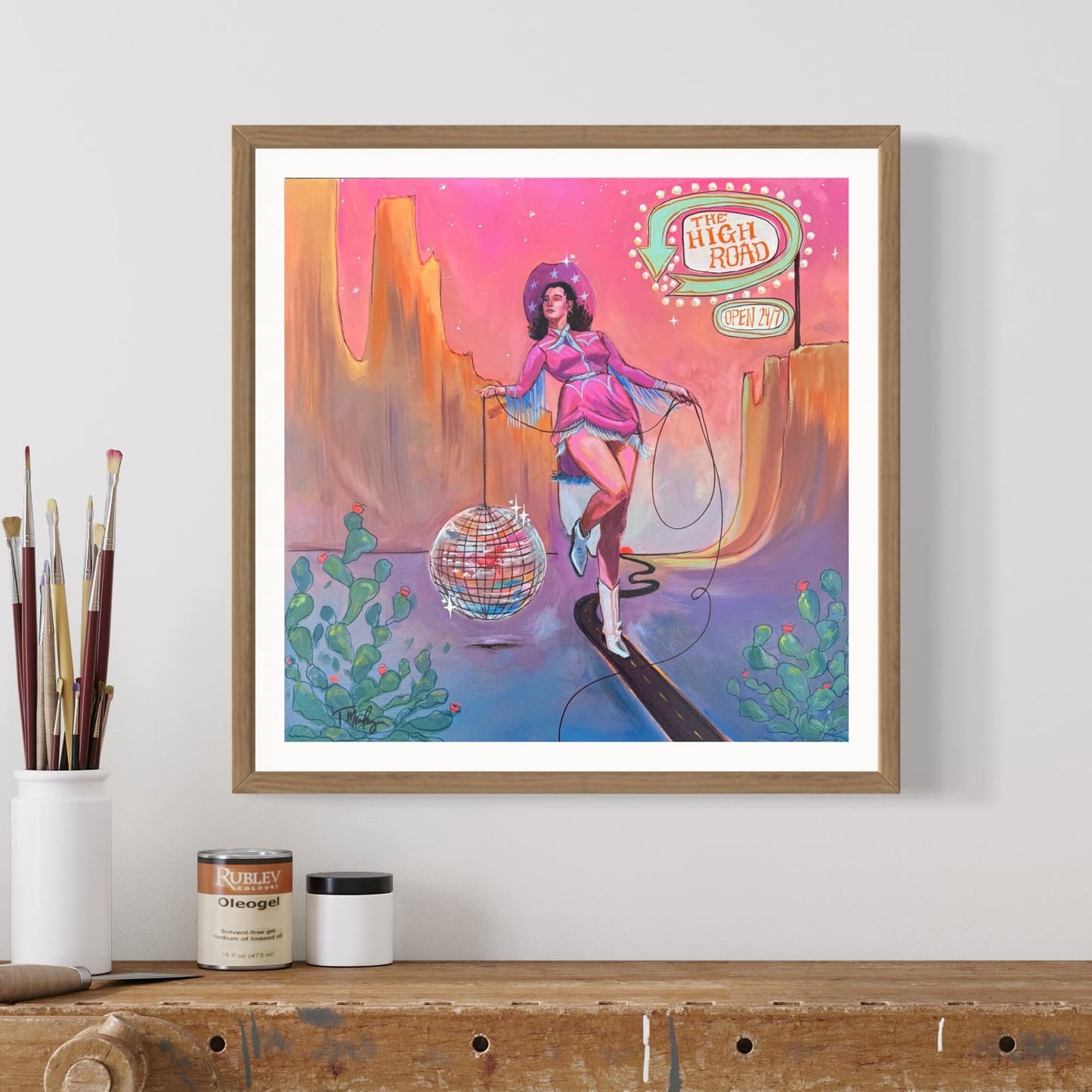 The High Road- Art Print