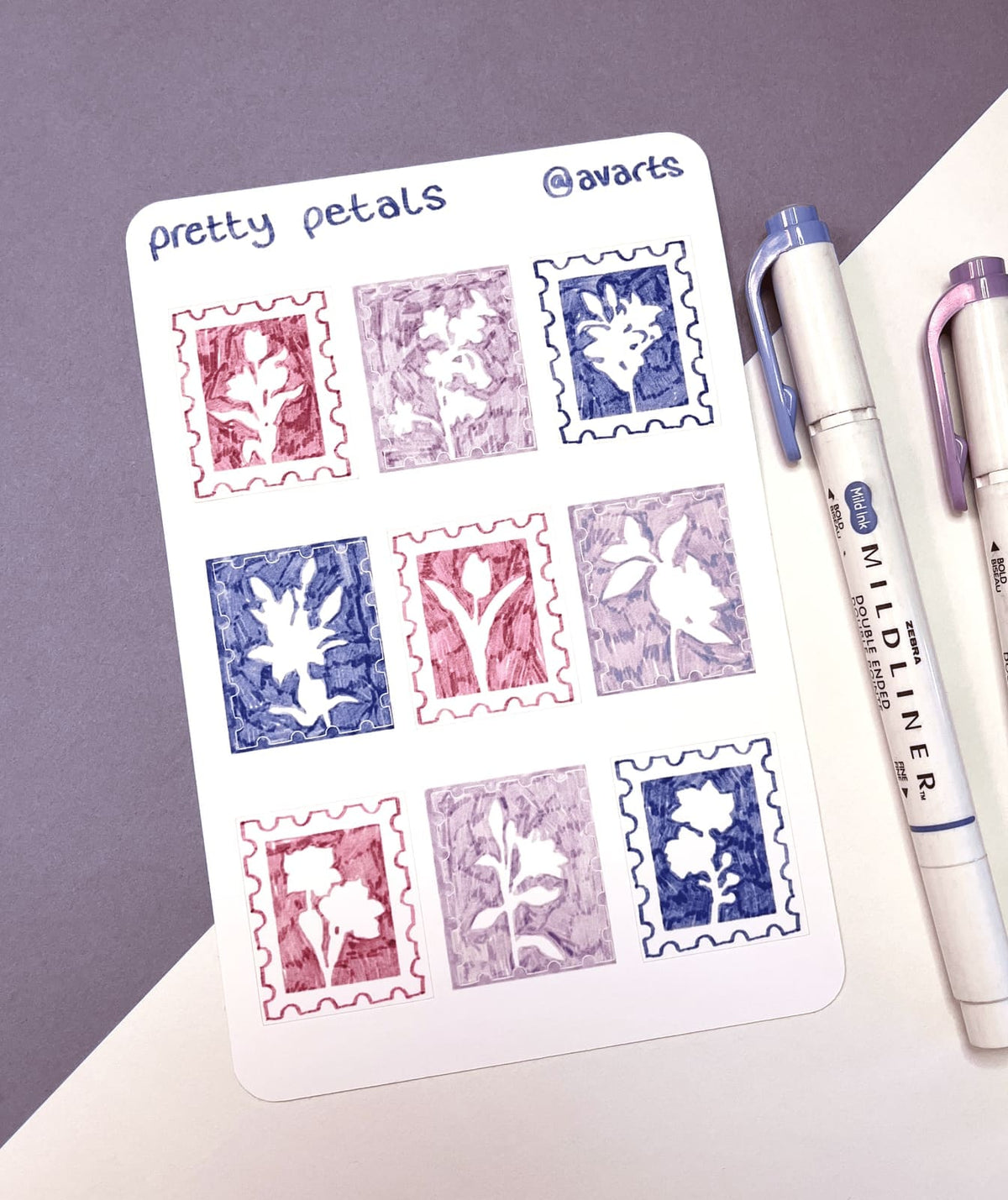 Pretty Petals Sticker Sheet