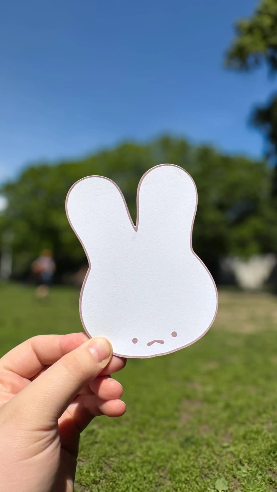 Funny Bunny Memo Pad