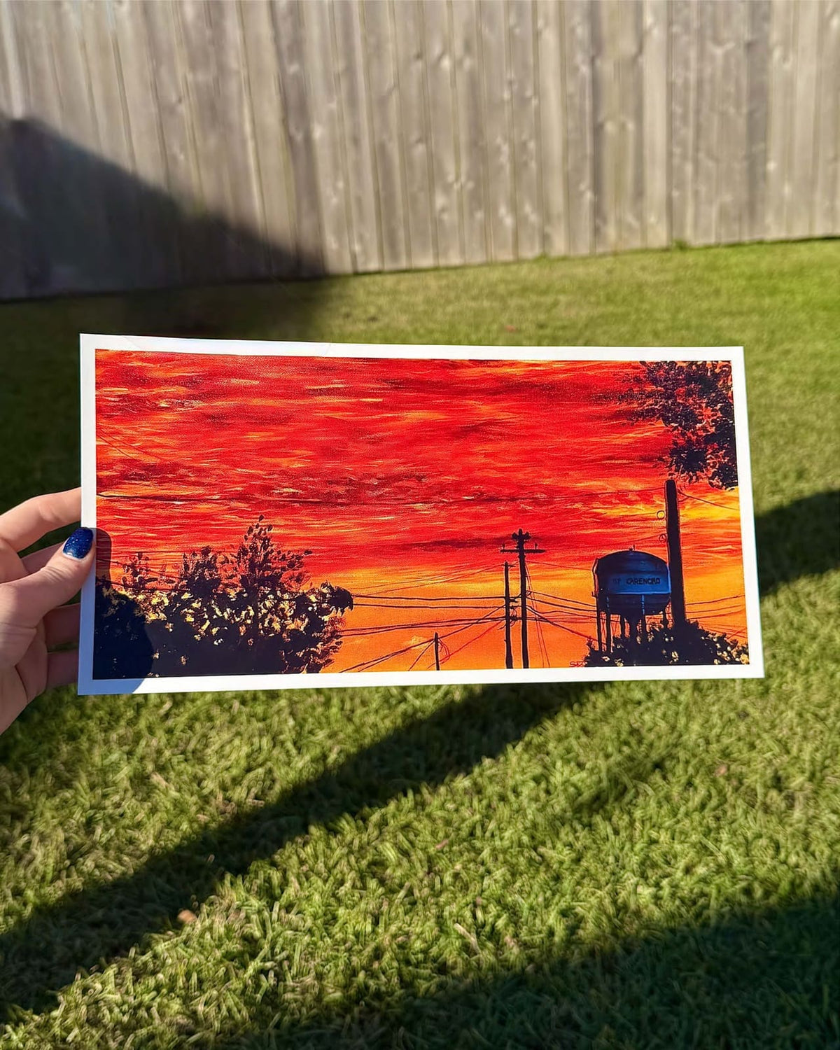 "Sunrise in my Hometown" Print