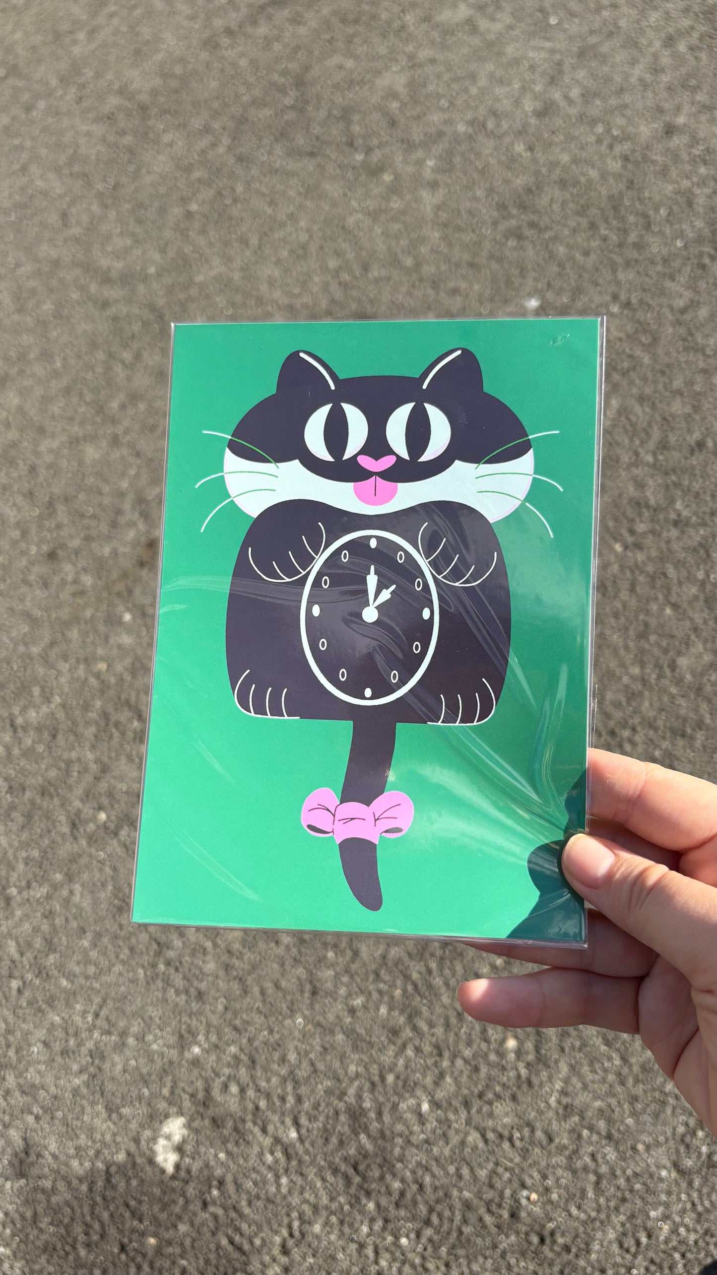 KitKat Clock Print