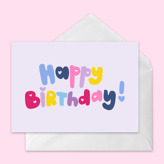 Happy Birthday Greeting Card