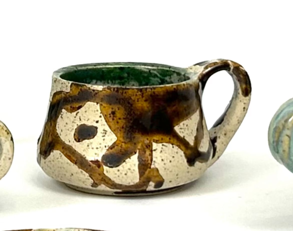 Abstract Espresso Cup