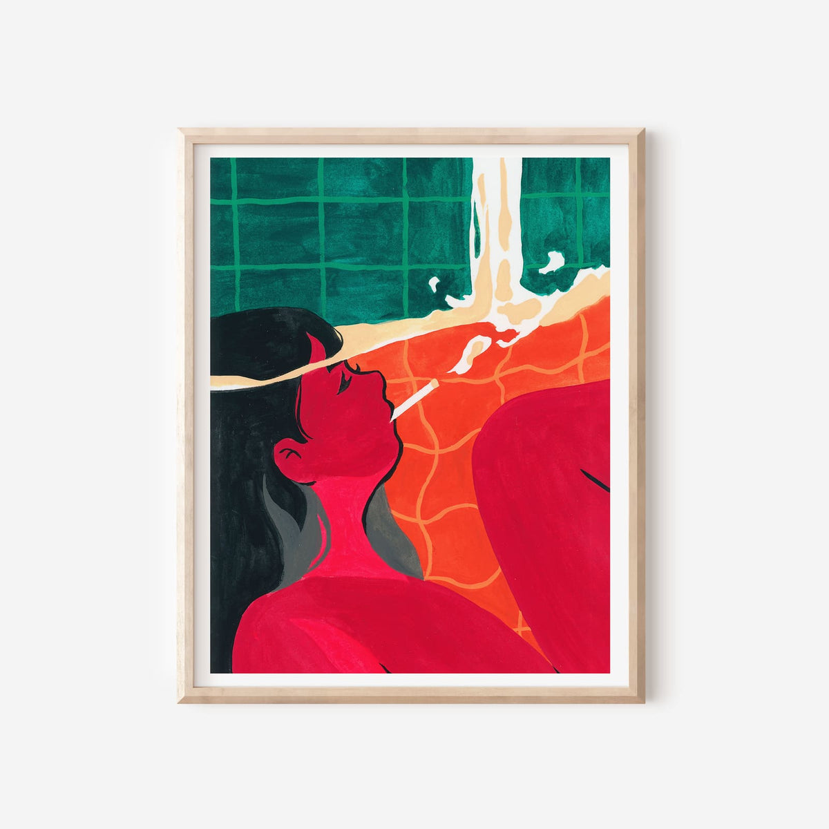 Smoke 11x14 Art Print