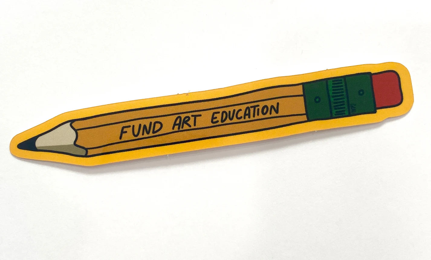 Fund Art Eduction Sticker