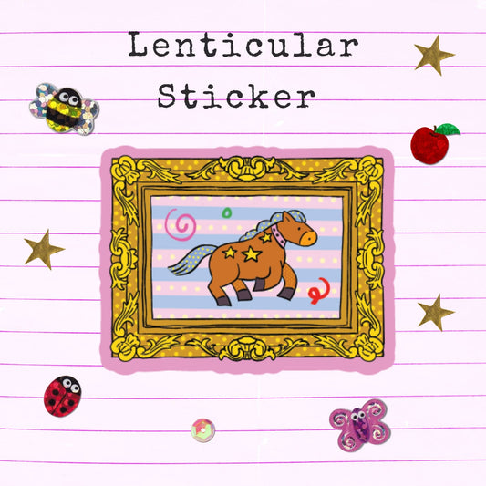 Horse Vinyl Sticker