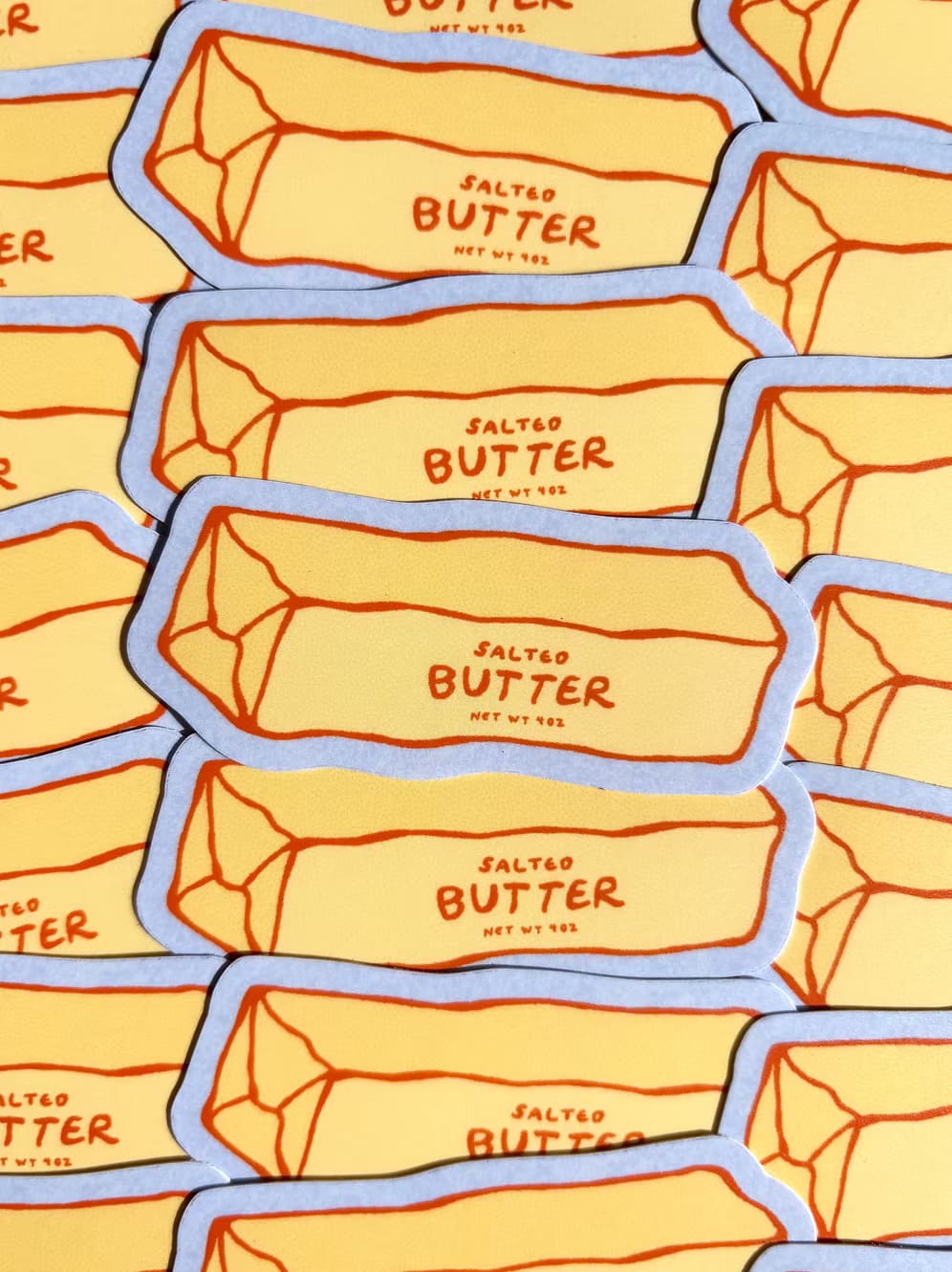 Butter Sticker