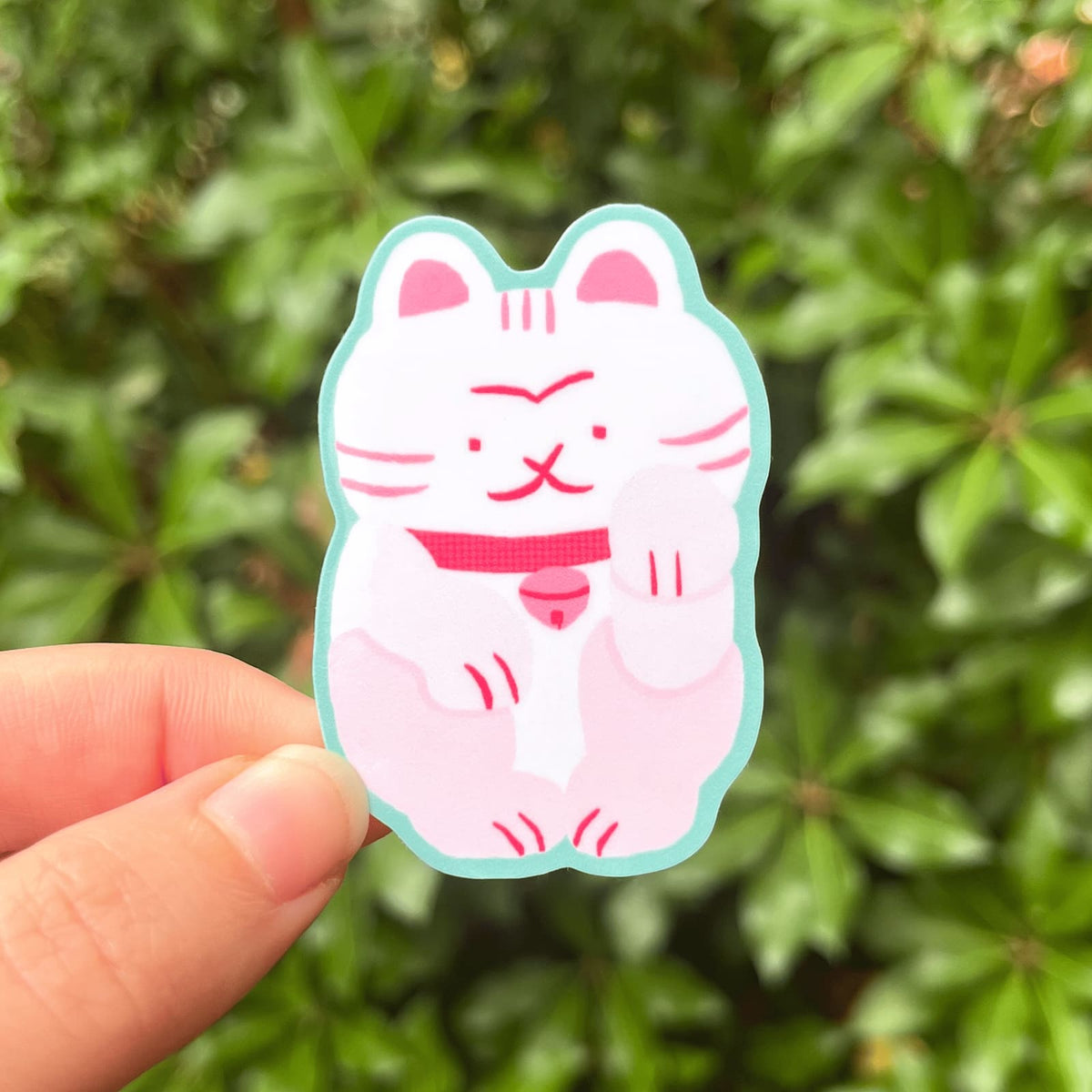 Lucky Cat Sticker
