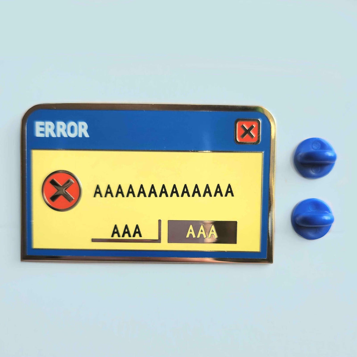 Error Pop-Up Enamel Pin