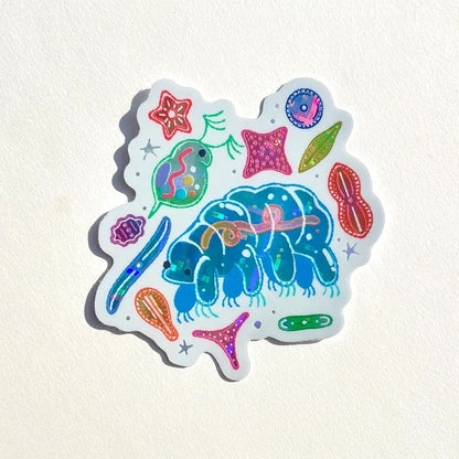 Microscopic Life Sticker